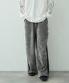 クロスモチーフカットモールパンツ メンズ商品サムネイル-2
