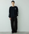 クロスモチーフカットモールパンツ メンズ商品サムネイル-4