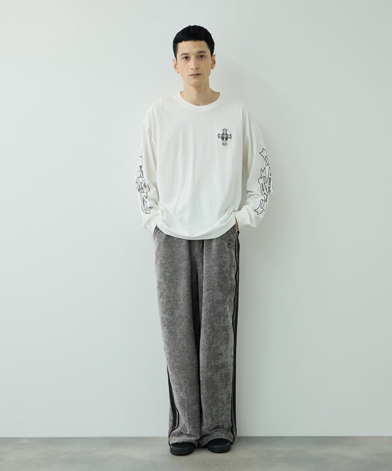 クロスモチーフカットモールパンツ メンズ商品画像-10