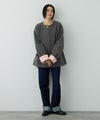 Free Nature 配色ノーカラージャケット レディース商品サムネイル-13