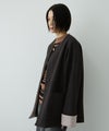 Free Nature 配色ノーカラージャケット レディース商品サムネイル-14