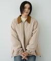 Free Nature  襟配色ブルゾン レディース商品サムネイル-3