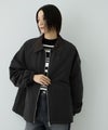 Free Nature 襟配色ブルゾン レディース商品サムネイル-4