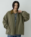 Free Nature 襟配色ブルゾン レディース商品サムネイル-13