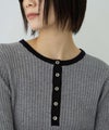 Free Nature  配色ヘンリーネックプルオーバー レディース商品サムネイル-9