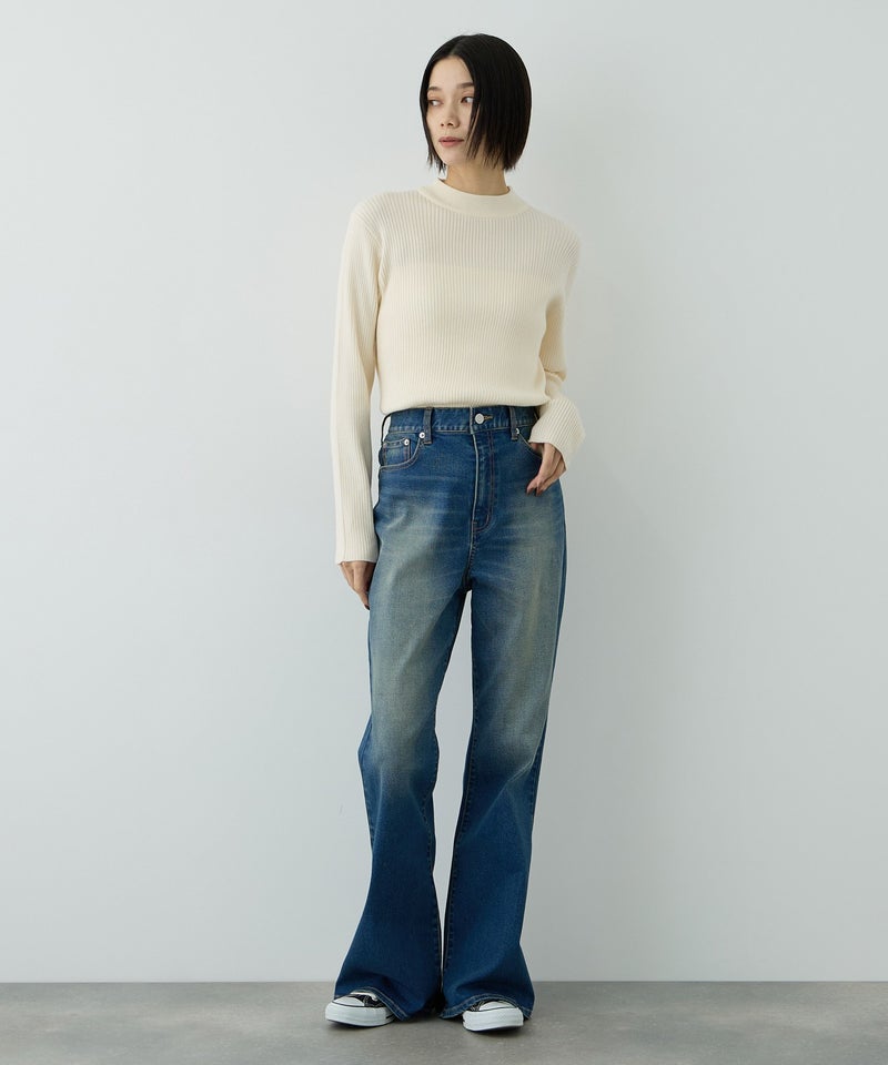 Free Nature リブハイネックプルオーバー レディース商品画像-9