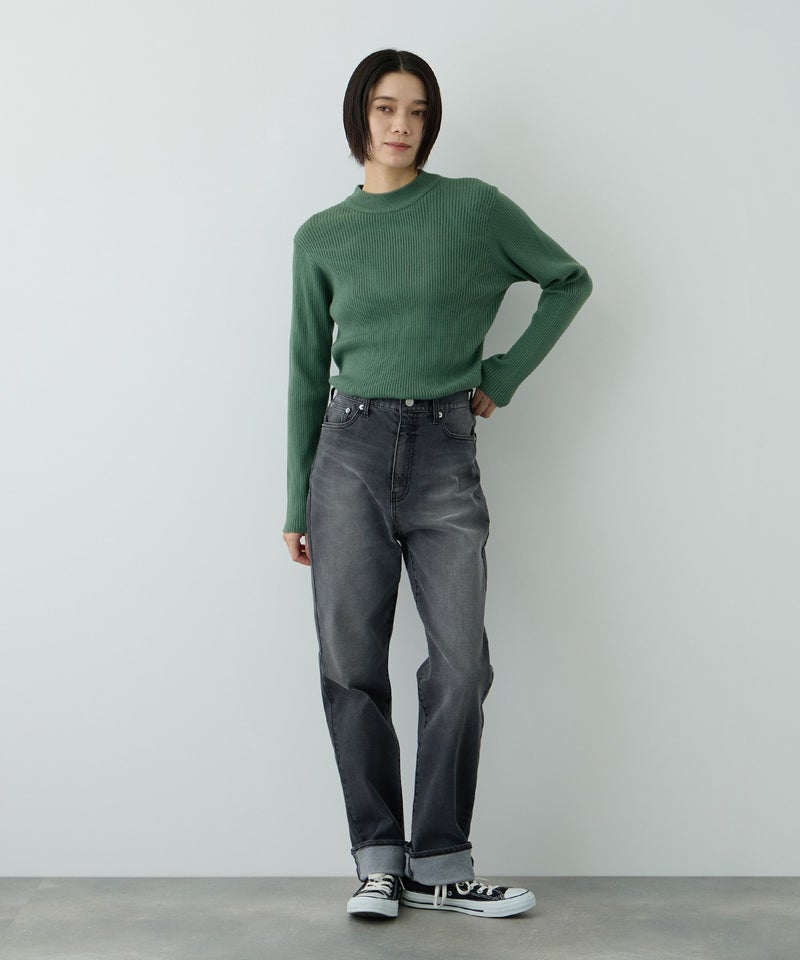 Free Nature リブハイネックプルオーバー レディース商品画像-16