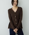 Free Nature  ペプラムVネックカーディガン レディース商品サムネイル-14