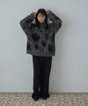 Free Nature  起毛フラワージャガードモックネックニット レディース商品サムネイル-12