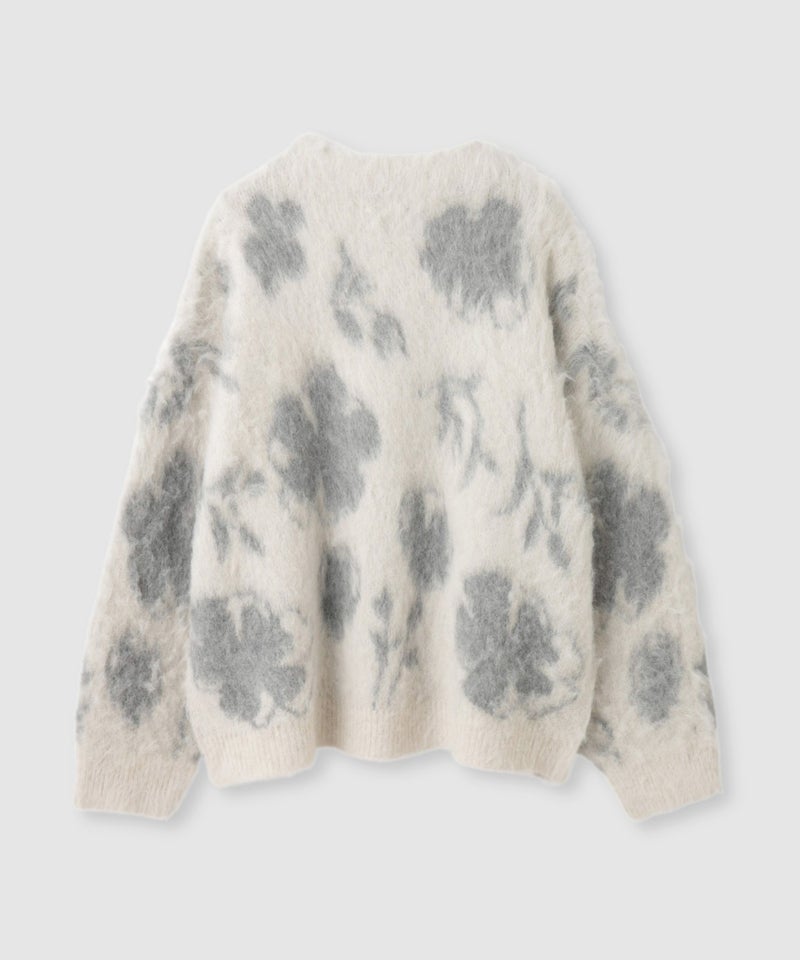 Free Nature 起毛フラワージャガードモックネックニット レディース商品画像-19