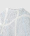 Free Nature 起毛ウェーブラインジャガードモックネックニット レディース商品サムネイル-21