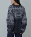 Free Nature 起毛ノルディックジャガードニット レディース商品サムネイル-6