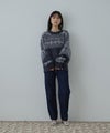 Free Nature  起毛ノルディックジャガードニット レディース商品サムネイル-8