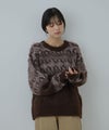 Free Nature  起毛ノルディックジャガードニット レディース商品サムネイル-13