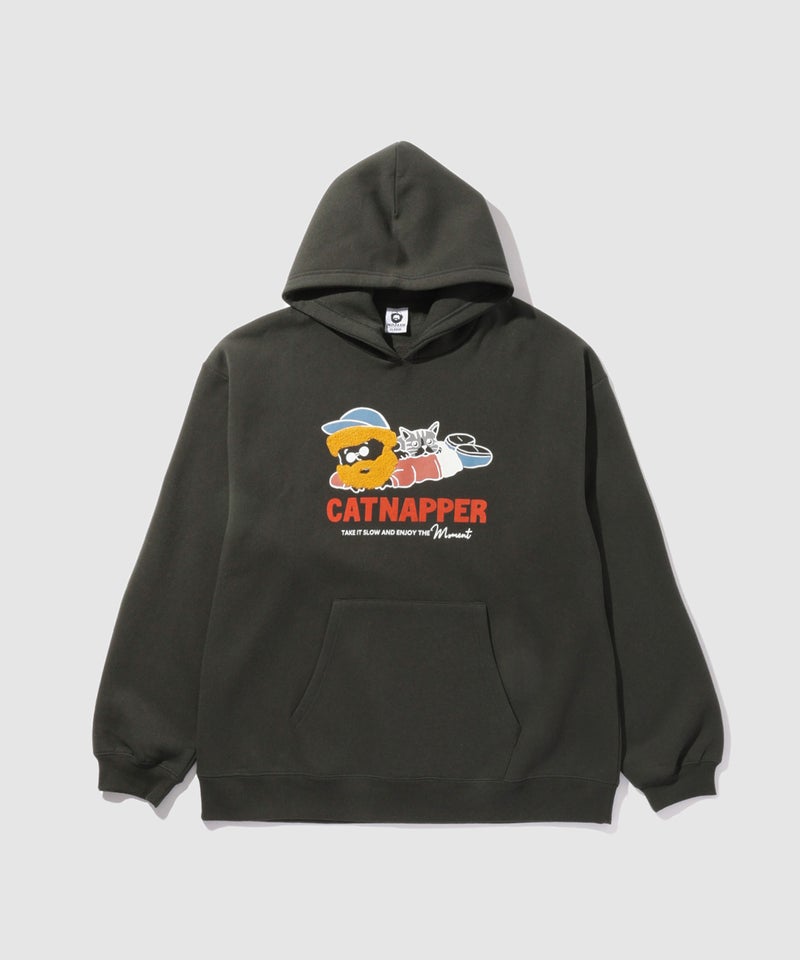 OZZY サガラ刺しゅう プルオーバーパーカー メンズ商品画像-3