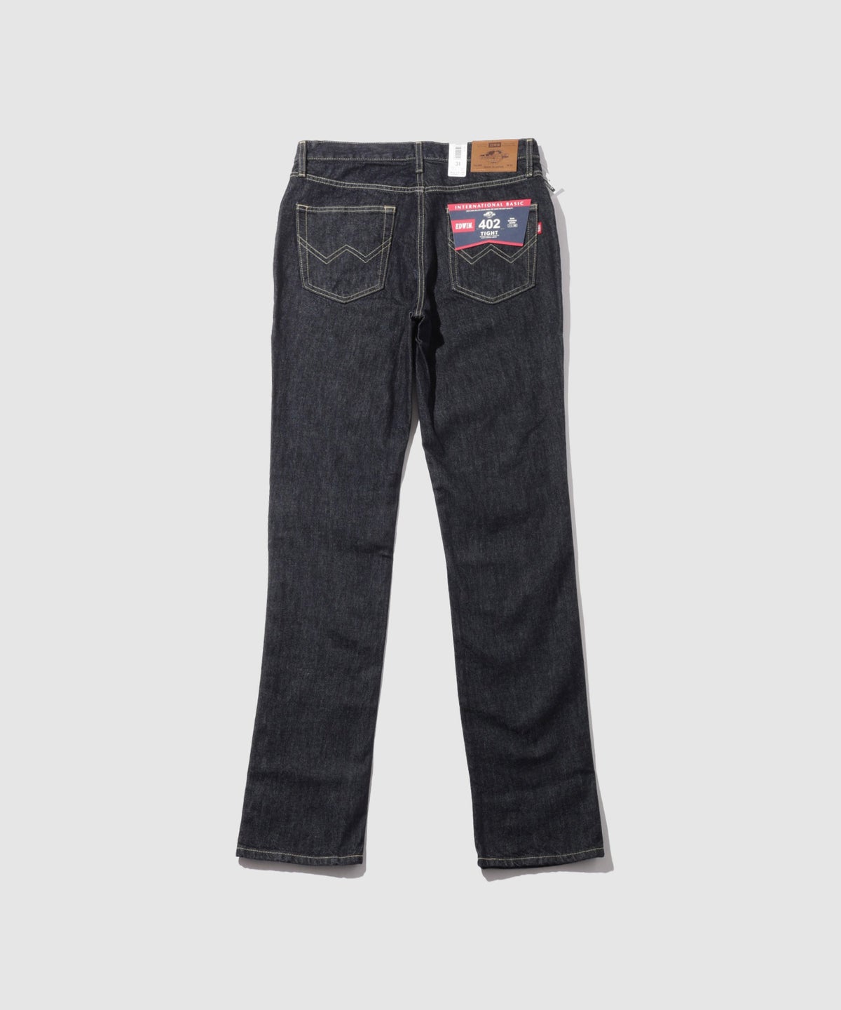 EDWIN インターナショナルベーシック 402 デニムパンツ ジーンズ すっきりストレート メンズ