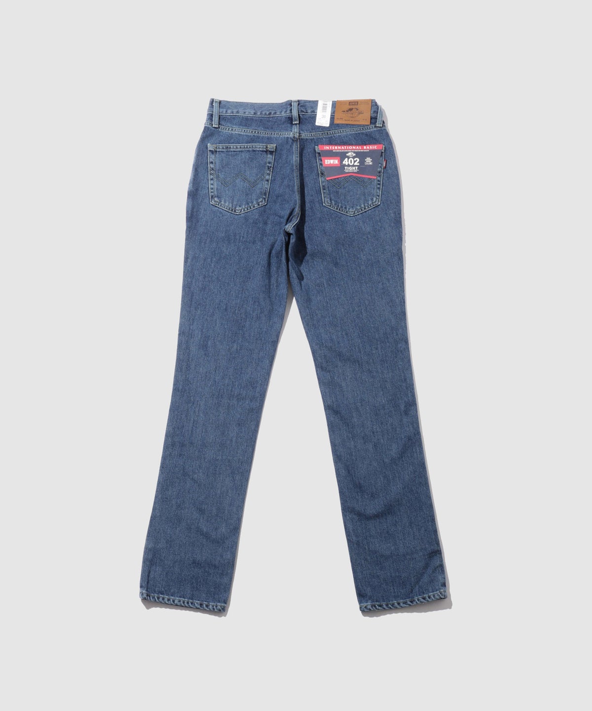 EDWIN インターナショナルベーシック 402 デニムパンツ ジーンズ すっきりストレート メンズ