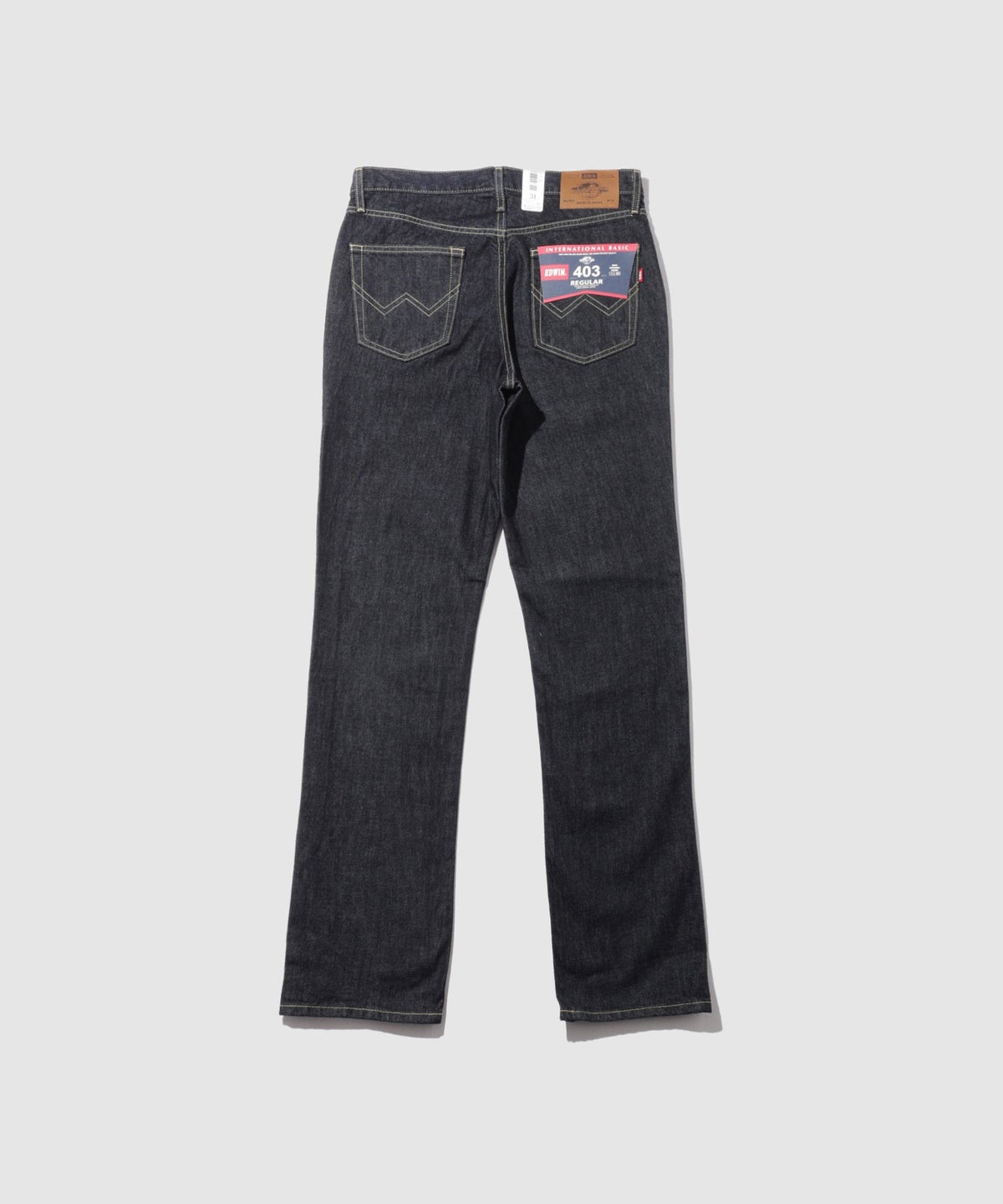 EDWIN インターナショナルベーシック 403 デニムパンツ ジーンズ ふつうのストレート メンズ