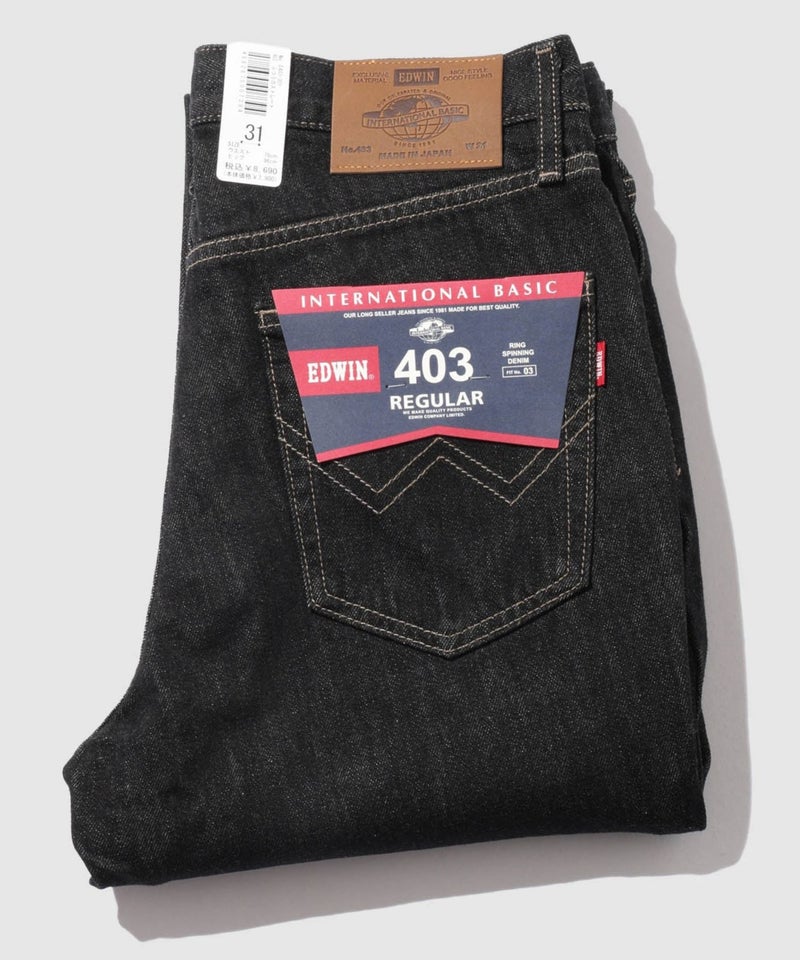 EDWIN  インターナショナルベーシック 403 デニムパンツ ジーンズ ふつうのストレート メンズ商品画像-1