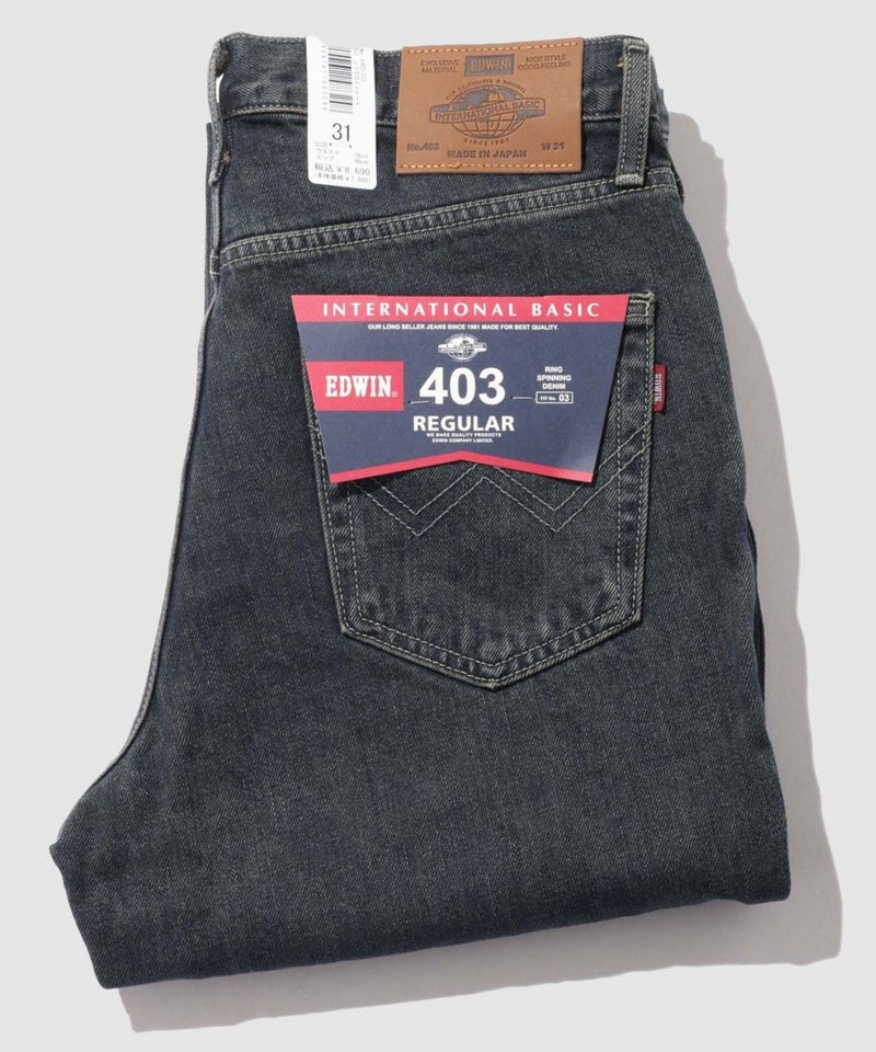 EDWIN  インターナショナルベーシック 403 デニムパンツ ジーンズ ふつうのストレート メンズ商品画像-1