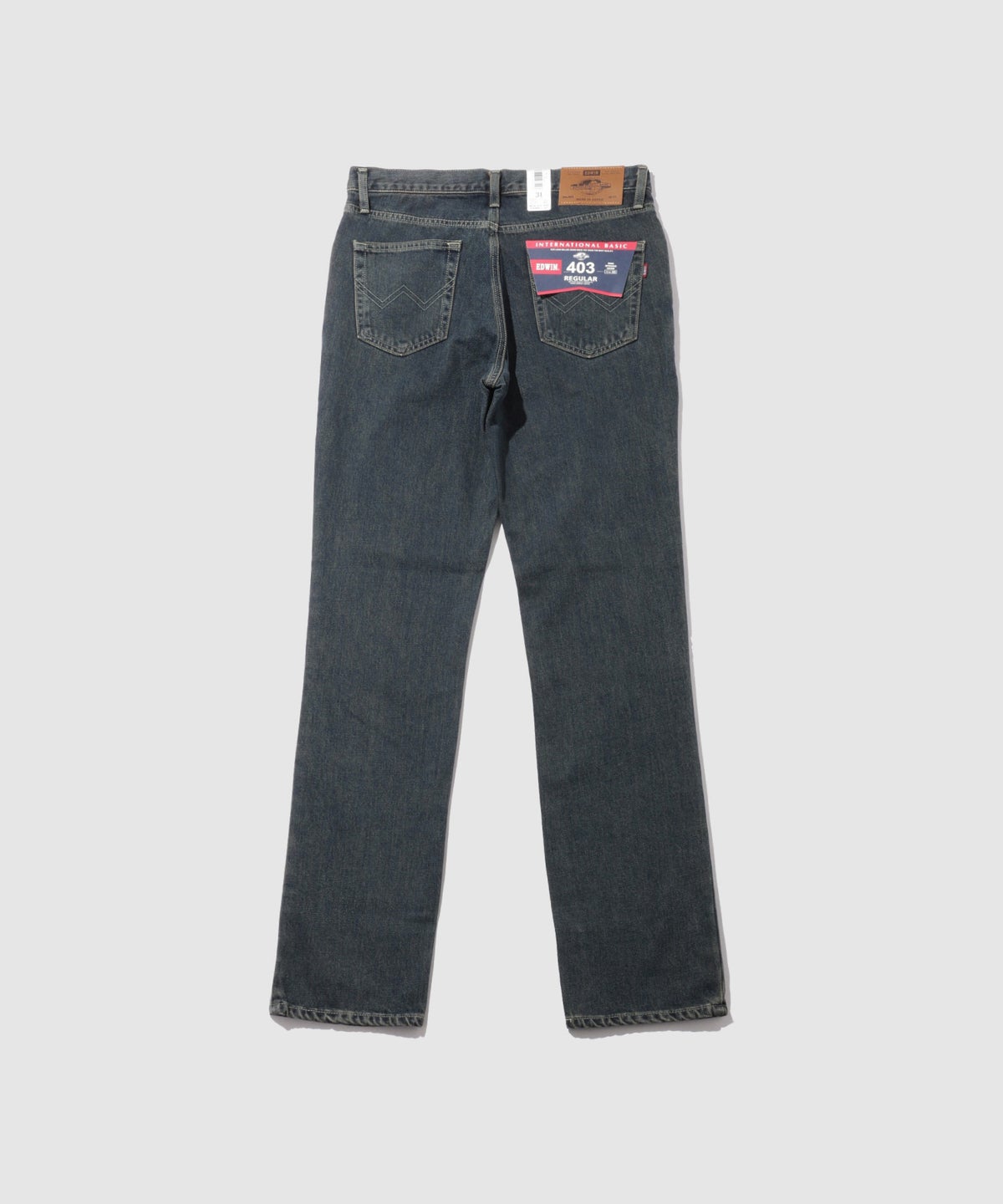 EDWIN インターナショナルベーシック 403 デニムパンツ ジーンズ ふつうのストレート メンズ