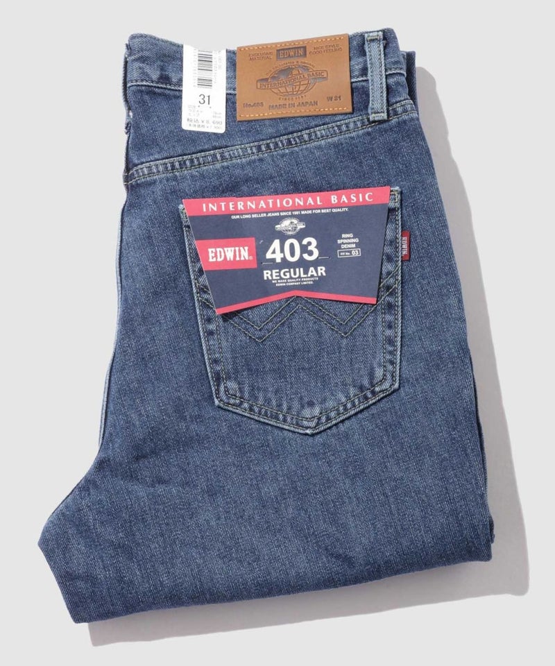 EDWIN  インターナショナルベーシック 403 デニムパンツ ジーンズ ふつうのストレート メンズ商品画像-1