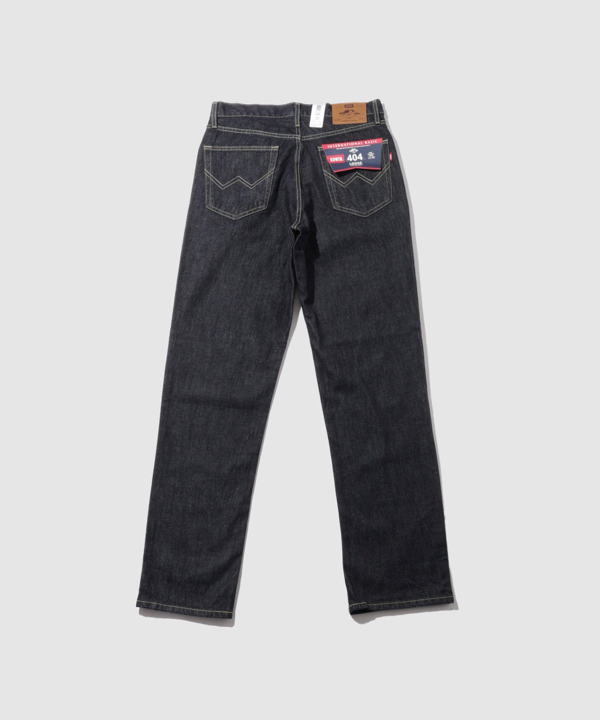 EDWIN インターナショナルベーシック 404 デニムパンツ ジーンズ ゆったりストレート メンズ