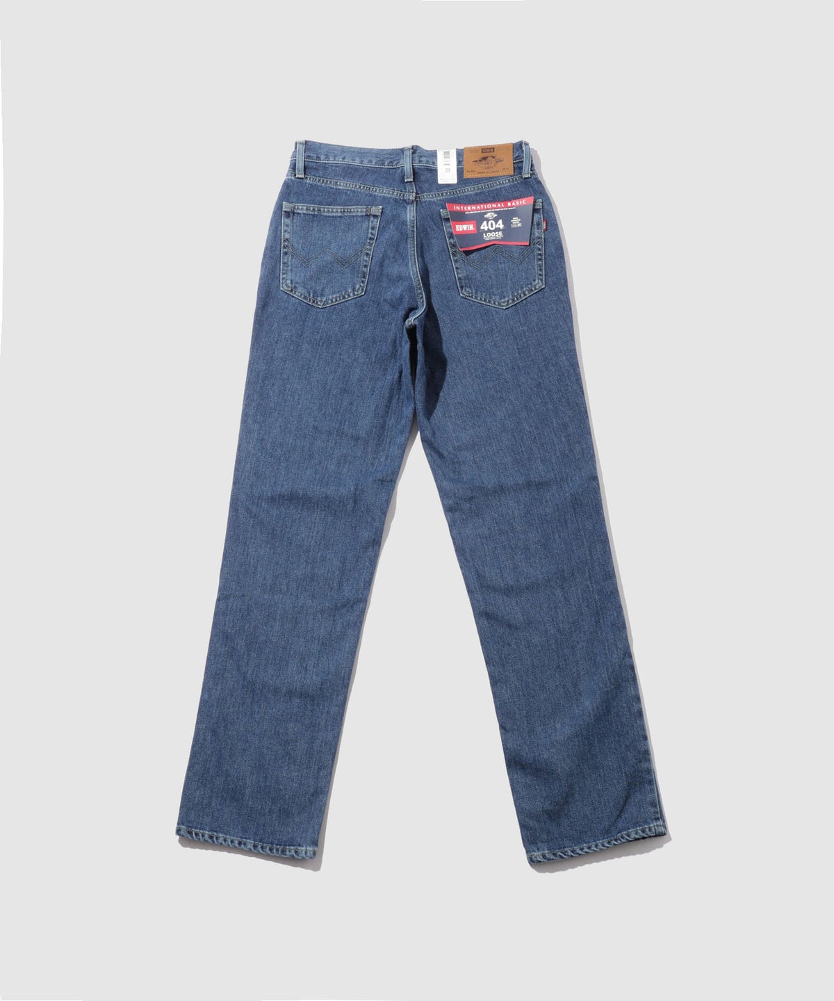 EDWIN インターナショナルベーシック 404 デニムパンツ ジーンズ ゆったりストレート メンズ