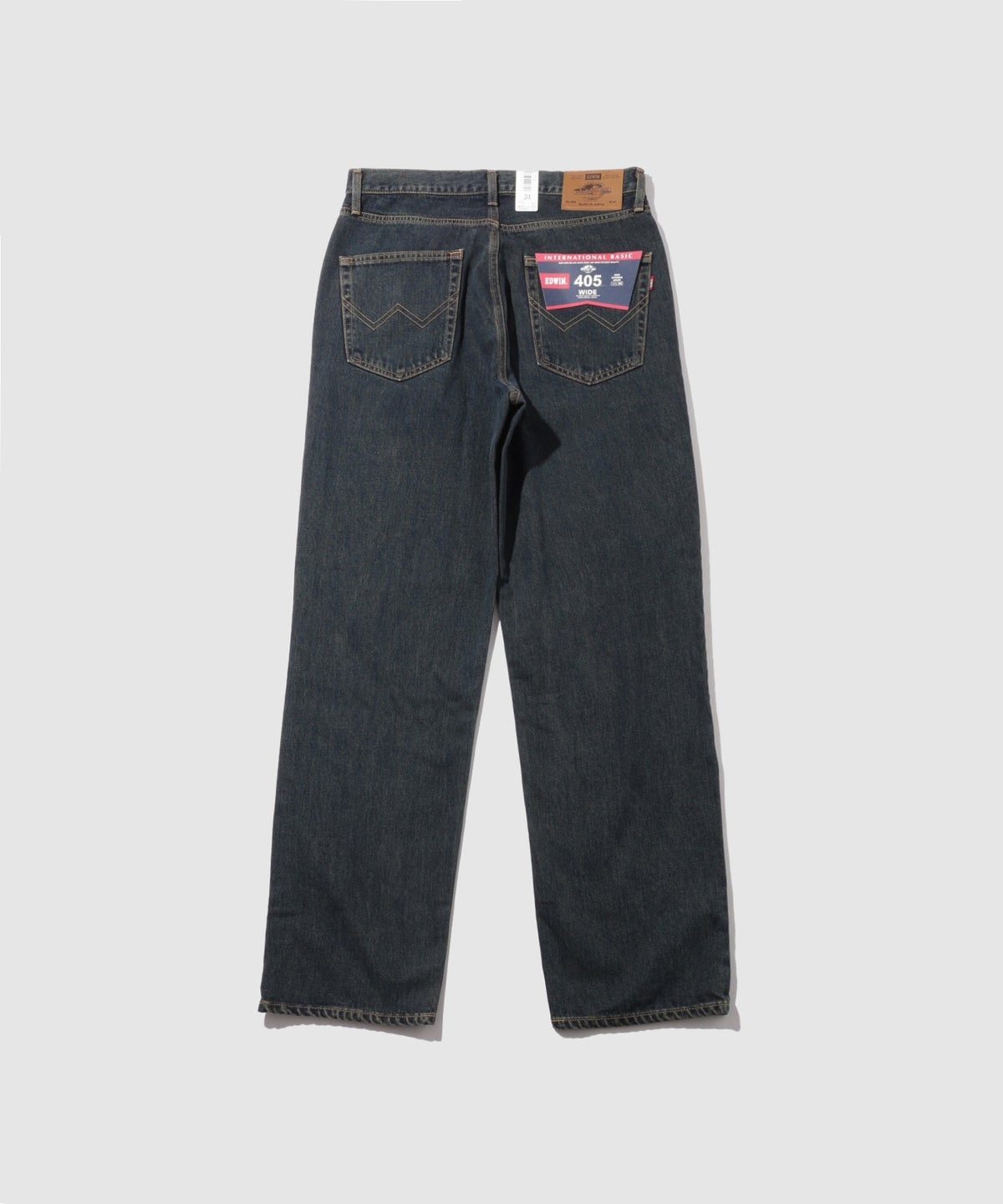EDWIN インターナショナルベーシック 405 デニムパンツ ジーンズ ワイド メンズ