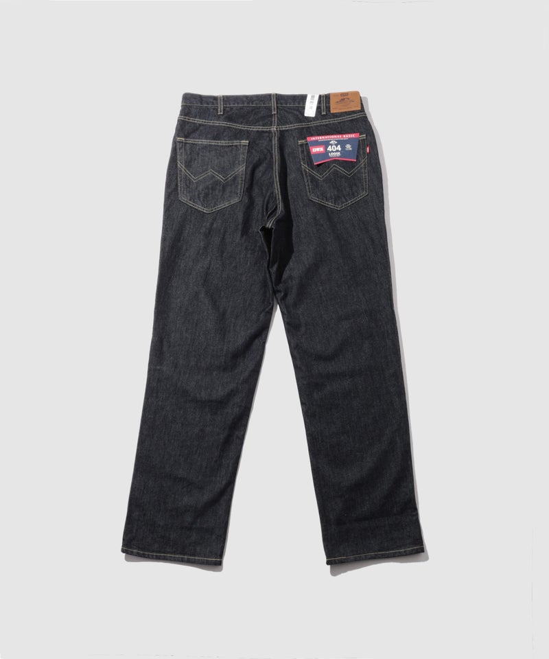 [大きいサイズ] EDWIN インターナショナルベーシック 404 デニムパンツ ジーンズ ゆったりストレート キングサイズ メンズ商品画像-2