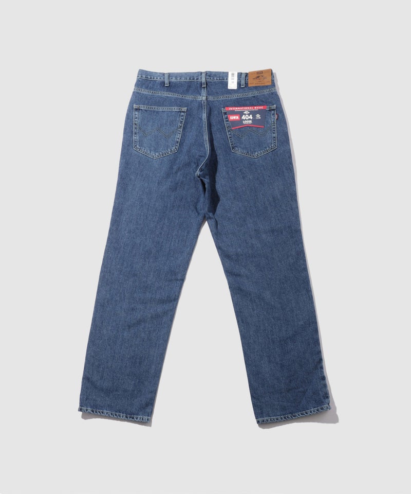 [大きいサイズ] EDWIN インターナショナルベーシック 404 デニムパンツ ジーンズ ゆったりストレート キングサイズ メンズ商品画像-2