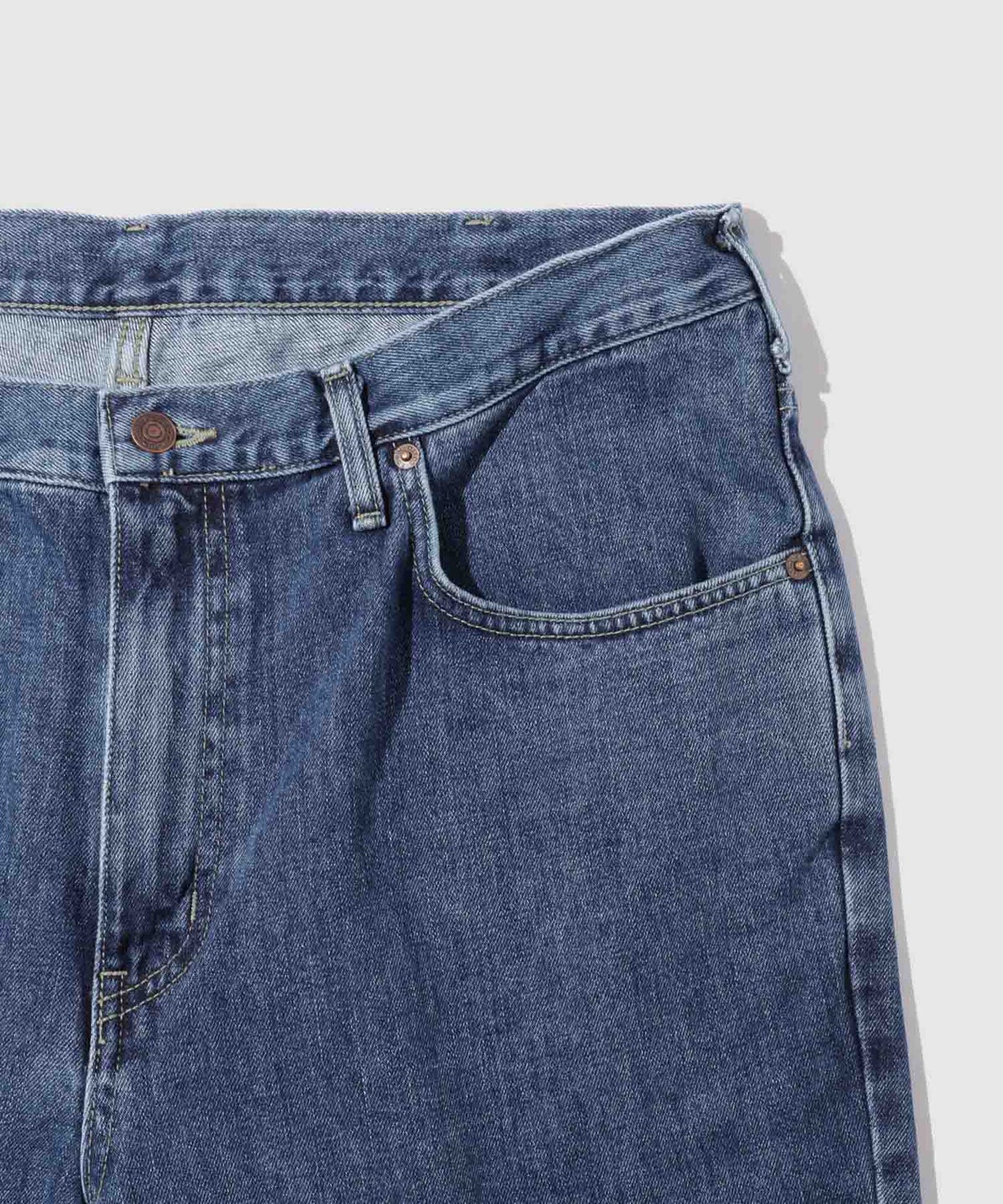 [大きいサイズ] EDWIN インターナショナルベーシック 404 デニムパンツ ジーンズ ゆったりストレート キングサイズ メンズ