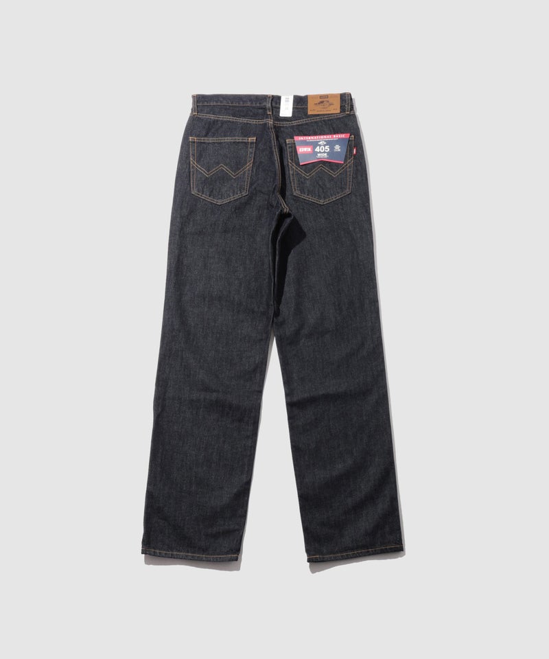 EDWIN インターナショナルベーシック 405 デニムパンツ ジーンズ ワイド メンズ商品画像-2
