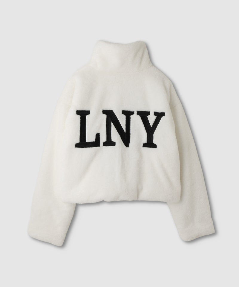 【先行予約10%OFFクーポン対象｜10/23より順次発送】Little New York ボリュームファーアウター バック刺しゅう レディース商品画像-2