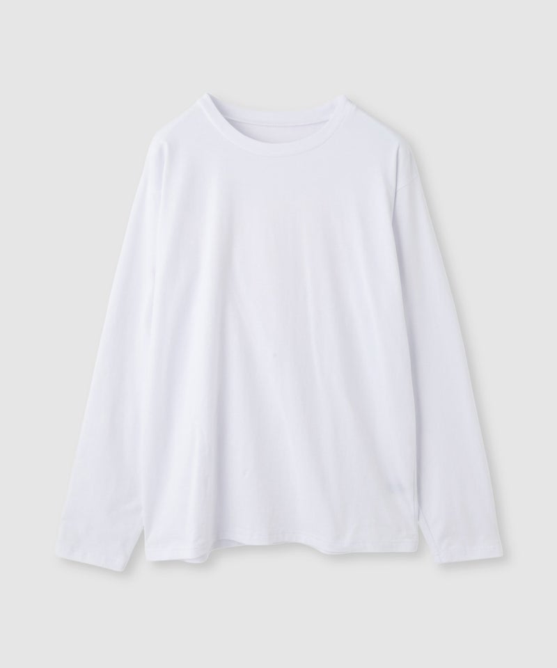 【先行予約10%OFFクーポン対象|10/23より順次発送】Little New York ハートロゴ バックプリント長袖Tシャツ レディース メール便 対応商品商品画像-9