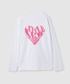 【先行予約10%OFFクーポン対象|10/23より順次発送】Little New York ハートロゴ バックプリント長袖Tシャツ レディース メール便 対応商品商品サムネイル-10