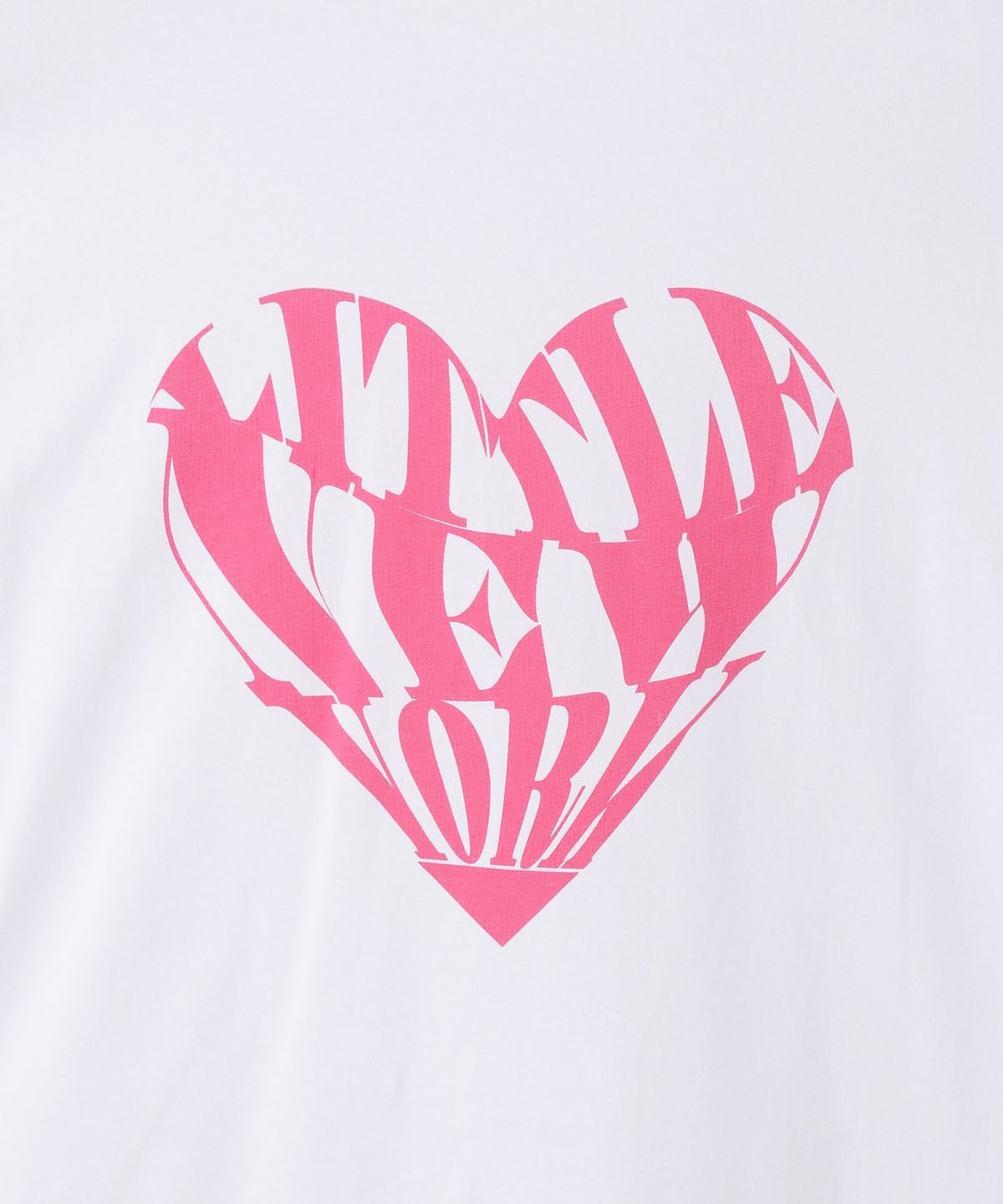 Little New York ハートロゴ バックプリント長袖Tシャツ レディース メール便 対応商品