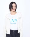 【先行予約10%OFFクーポン対象|10/23より順次発送】Little New York クロップド丈ベロアジップフーディー ロゴ刺しゅう レディース商品サムネイル-14
