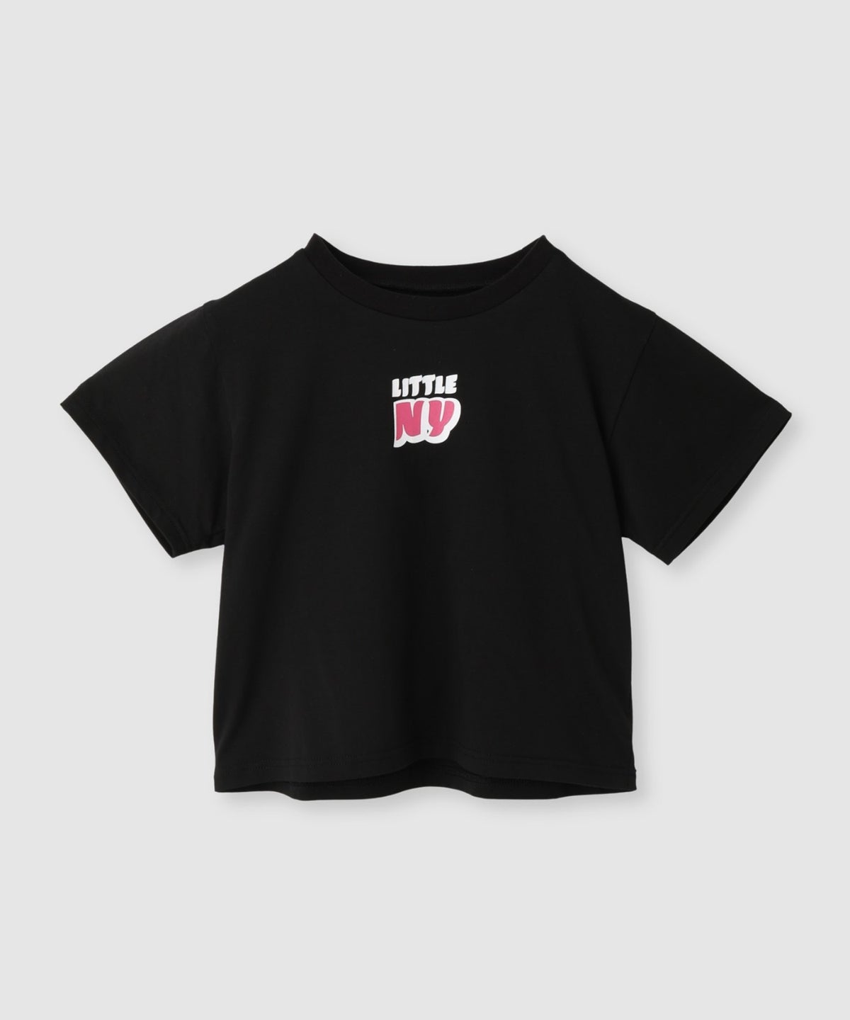 Little New York フロントロゴ クロップドTシャツ レディース メール便 対応商品