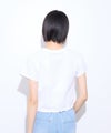 【先行予約10%OFFクーポン対象|10/23より順次発送】Little New York フロントロゴ クロップドTシャツ レディース メール便 対応商品商品サムネイル-7