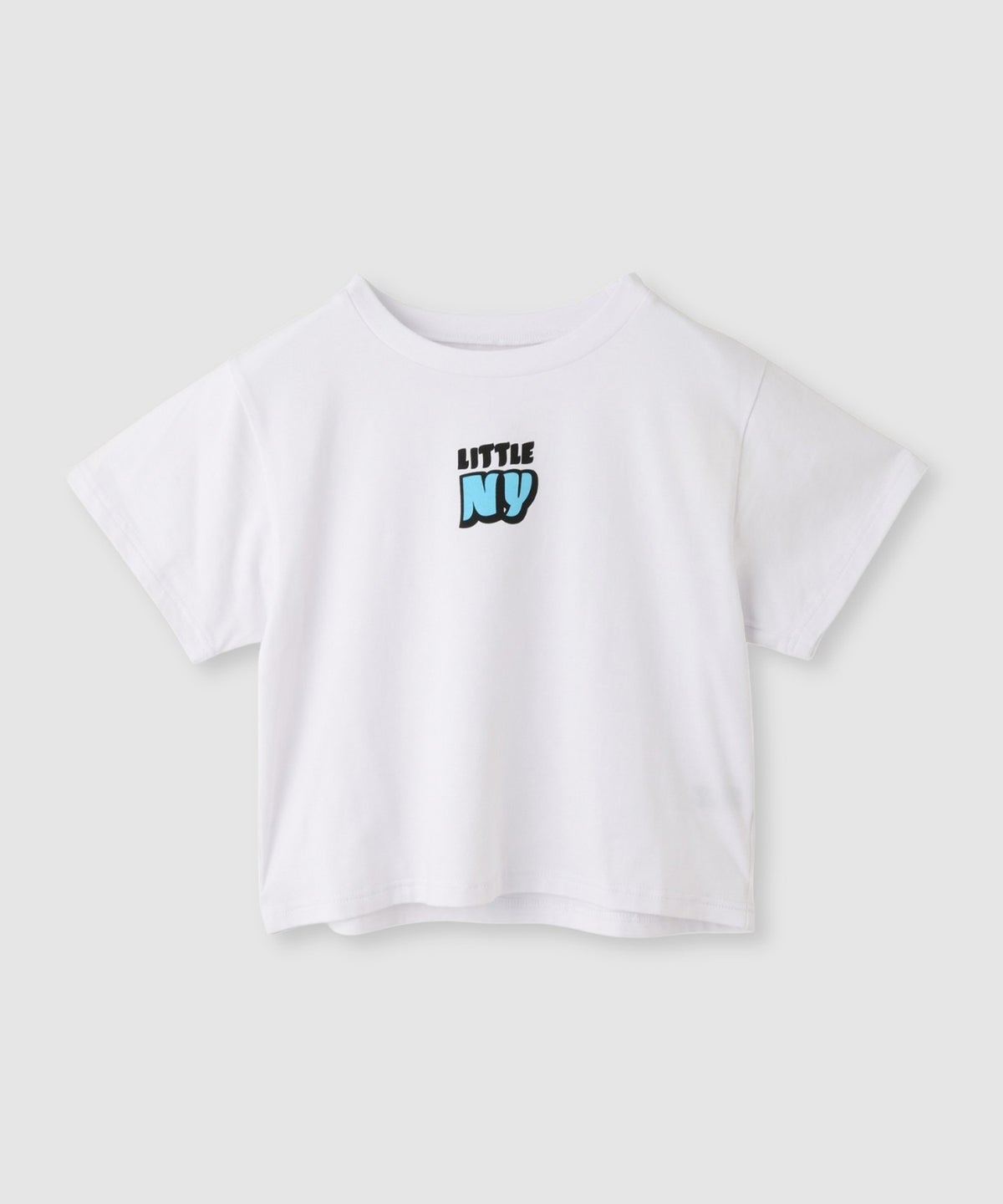 Little New York フロントロゴ クロップドTシャツ レディース メール便 対応商品
