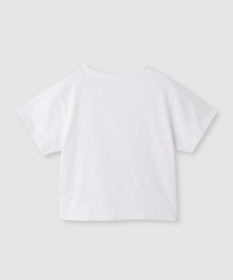 【先行予約10%OFFクーポン対象｜10/23より順次発送】Little New York フロントロゴ クロップドTシャツ レディース メール便 対応商品商品画像-11