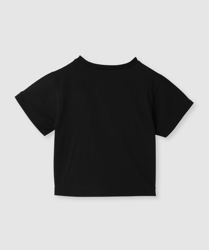 【先行予約10%OFFクーポン対象｜10/23より順次発送】Little New York フロントロゴ クロップドTシャツ レディース メール便 対応商品商品画像-12