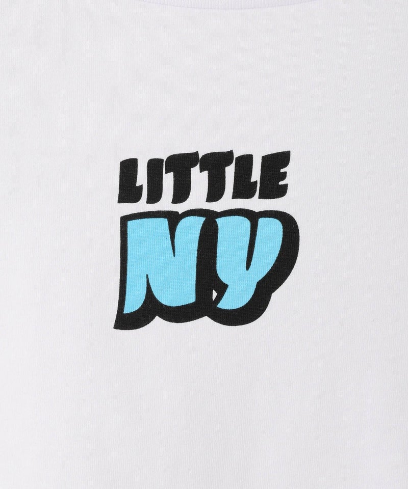 【先行予約10%OFFクーポン対象｜10/23より順次発送】Little New York フロントロゴ クロップドTシャツ レディース メール便 対応商品商品画像-13