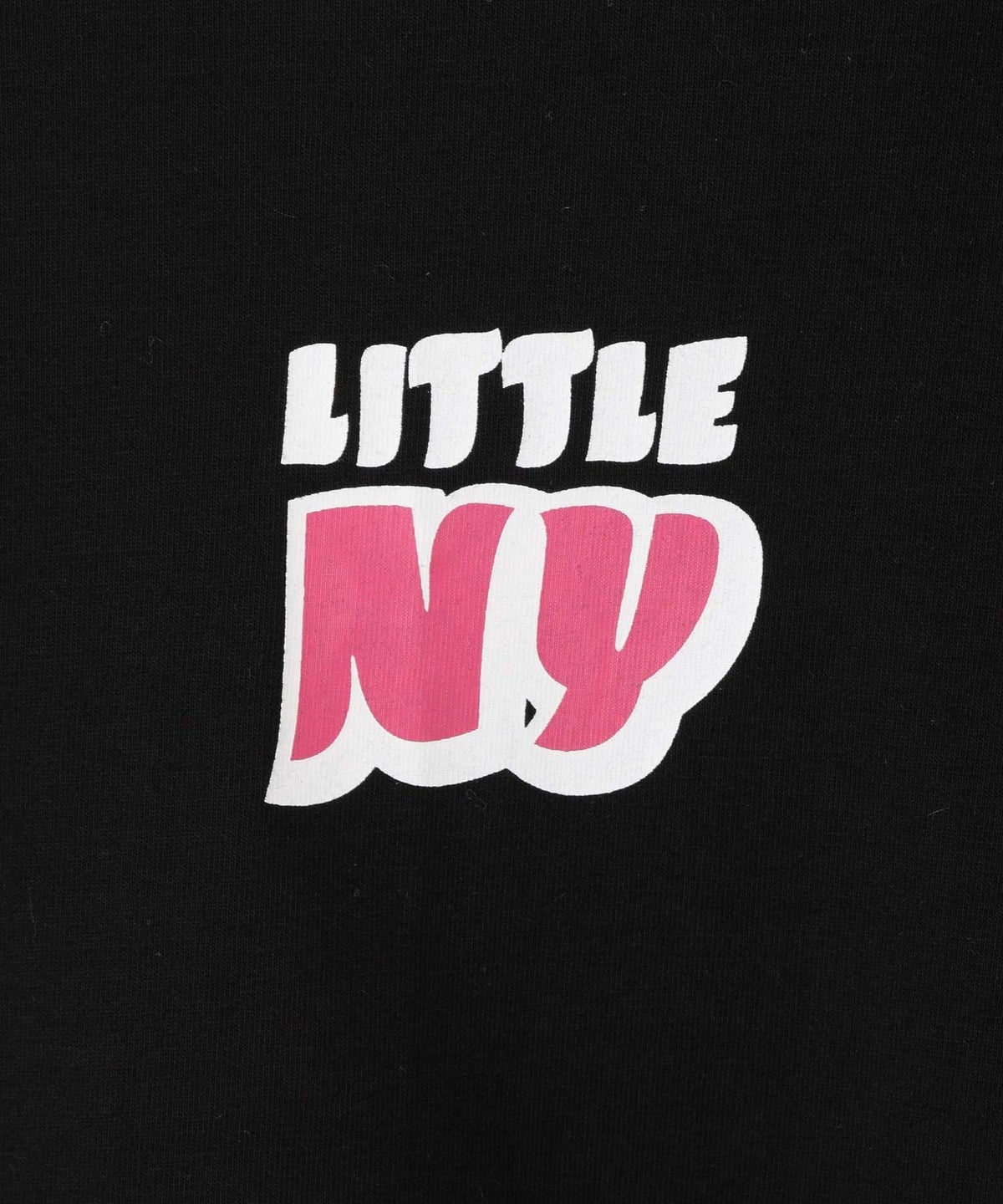 Little New York フロントロゴ クロップドTシャツ レディース メール便 対応商品