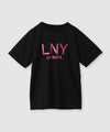 【先行予約10%OFFクーポン対象|10/23より順次発送】Little New York グリッターロゴプリントTシャツ レディース メール便 対応商品商品サムネイル-2