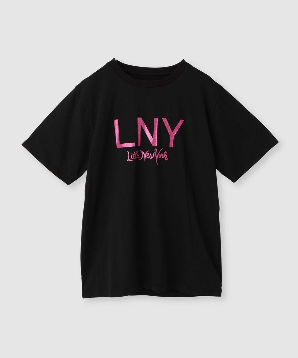 Little New York グリッターロゴプリントTシャツ レディース メール便 対応商品