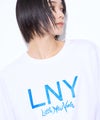 【先行予約10%OFFクーポン対象|10/23より順次発送】Little New York グリッターロゴプリントTシャツ レディース メール便 対応商品商品サムネイル-5