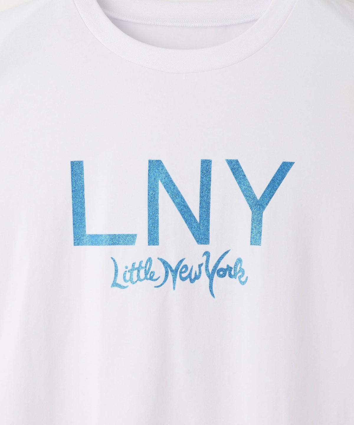Little New York グリッターロゴプリントTシャツ レディース メール便 対応商品
