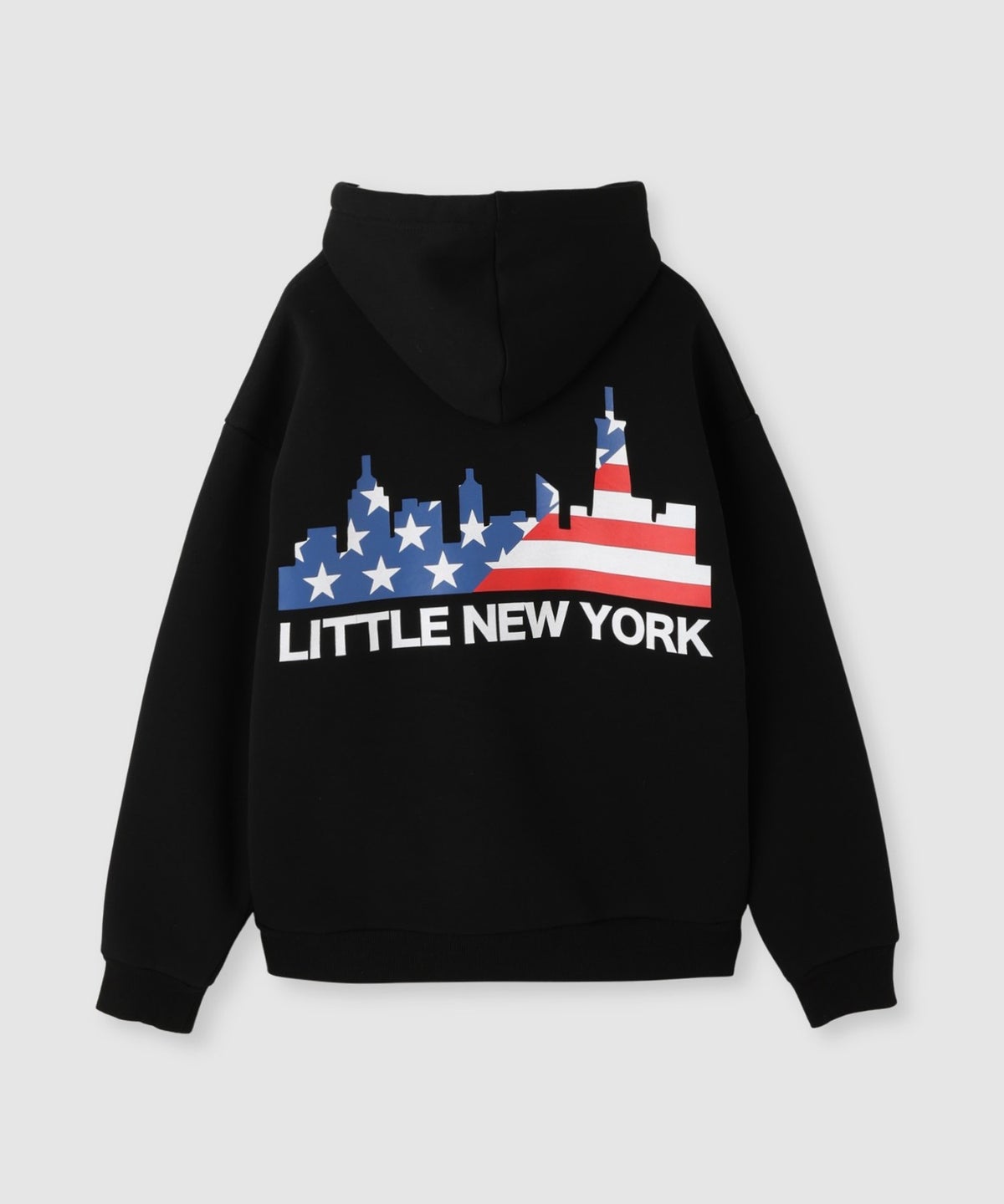 Little New York もこもこボアジップパーカー レディース